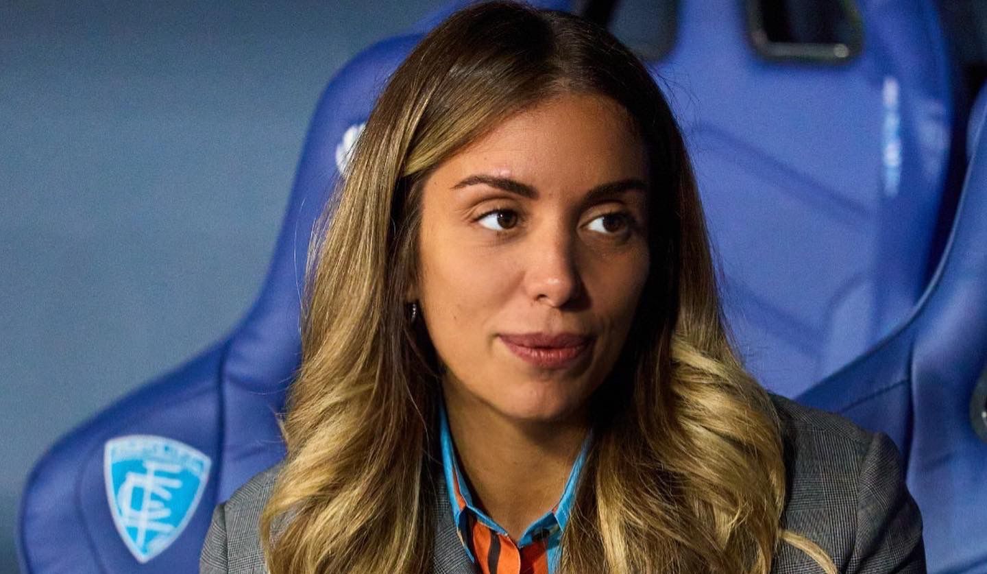 Rebecca Corsi (vice-president of Empoli FC) during Empoli FC vs ACF  Fiorentina, italian soccer