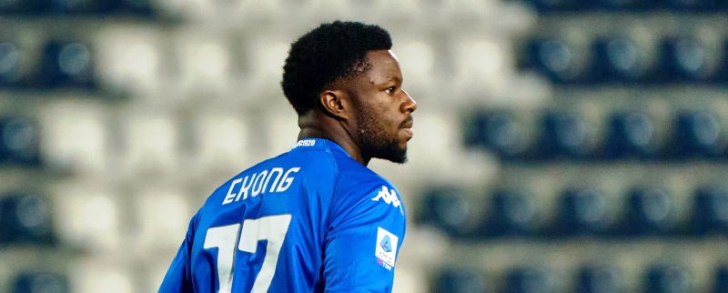 Emmanuel Ekong al Perugia - Empoli FC