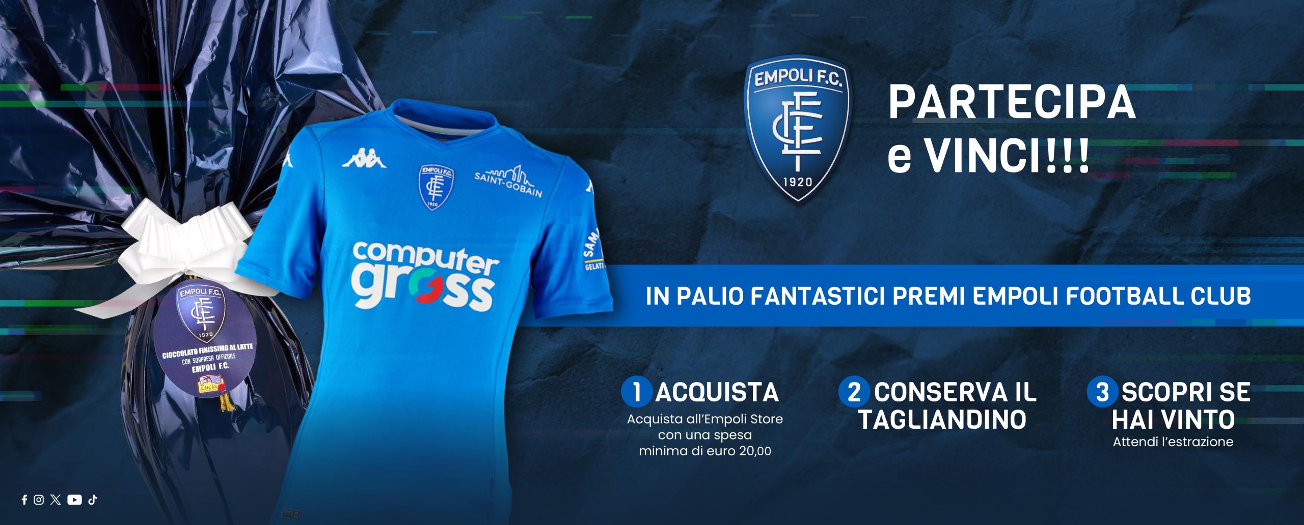 Blue Easter acquista all Empoli Store e vinci un regalo speciale Empoli FC